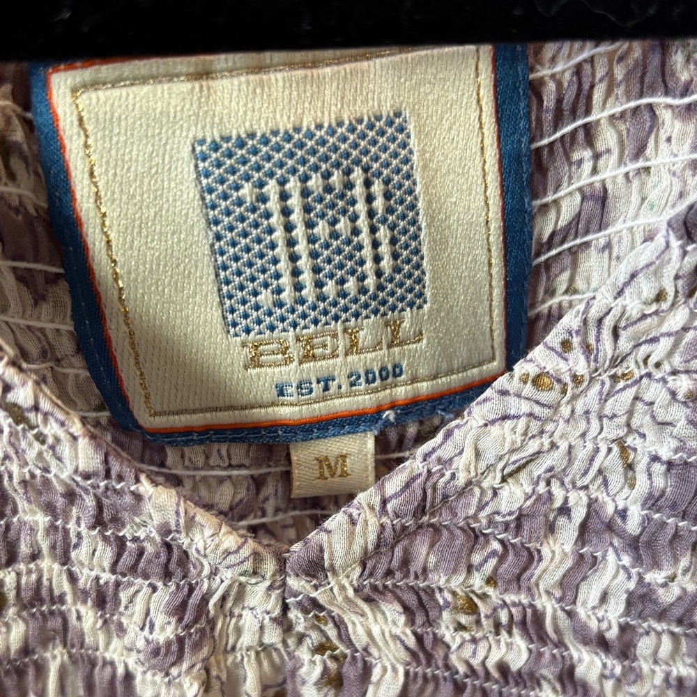 Bell Medium Lavender Blouse - image 2